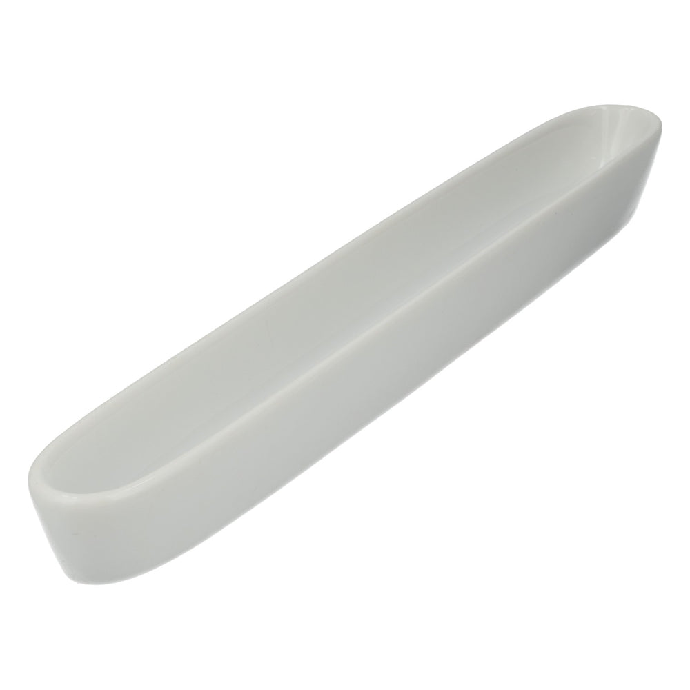 Récipient Bertolli pour huile d'olive, modèle long, blanc
