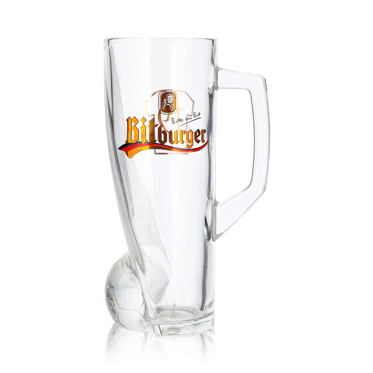 Verre à bière Bitburger 0,4 l, chope DFB Premium sans alcool, numéro de maillot 19 – Vue 2