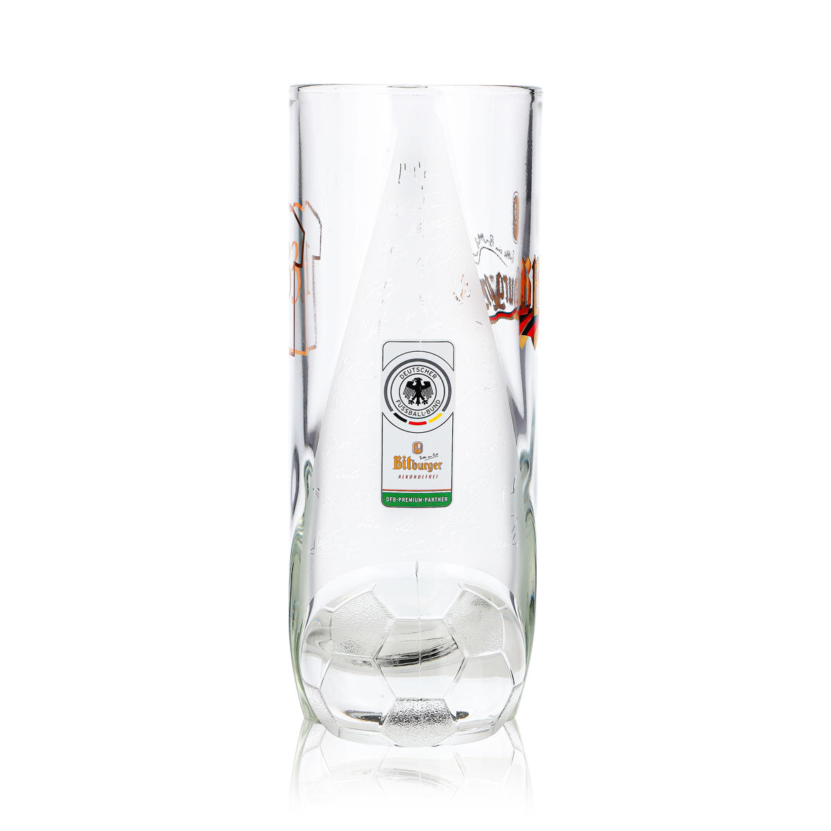 Verre à bière Bitburger 0,4 l, chope DFB Premium sans alcool, numéro de maillot 13 – Vue 4