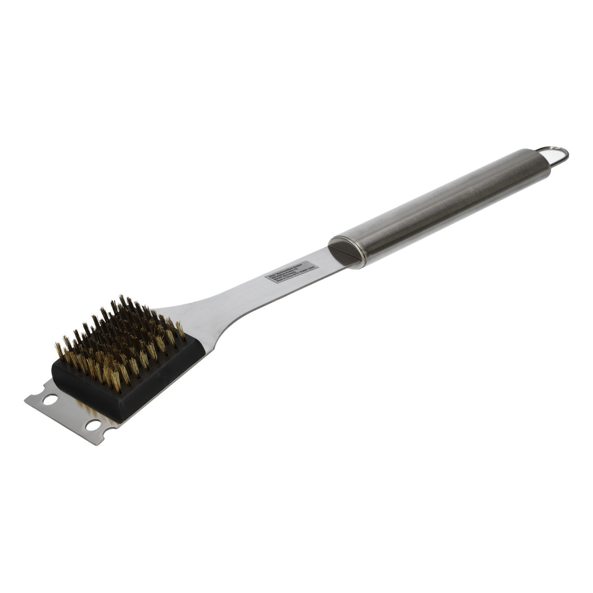 Brosse à barbecue Bitburger en acier inoxydable, 41 cm, avec gravure « Bitte ein Bit » – Vue 2