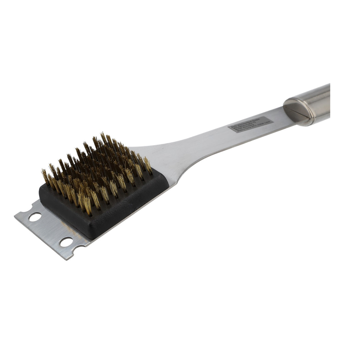 Brosse à barbecue Bitburger en acier inoxydable, 41 cm, avec gravure « Bitte ein Bit » – Vue 4