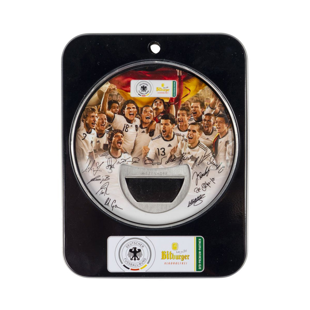 Décapsuleur Bitburger édition spéciale équipe nationale allemande de football DFB pour collectionneurs