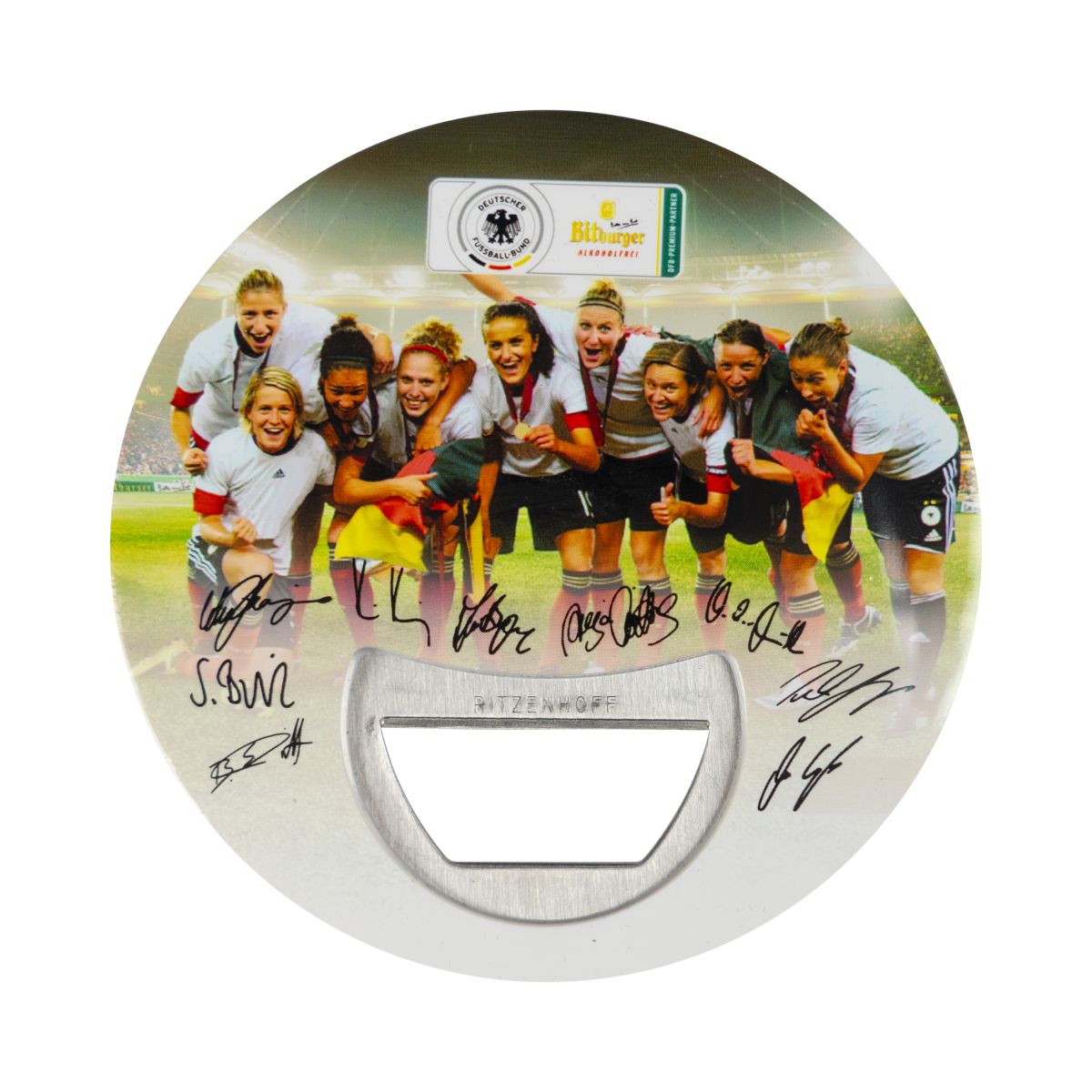 Décapsuleur Bitburger édition spéciale équipe nationale allemande de football DFB pour collectionneurs – Vue 3