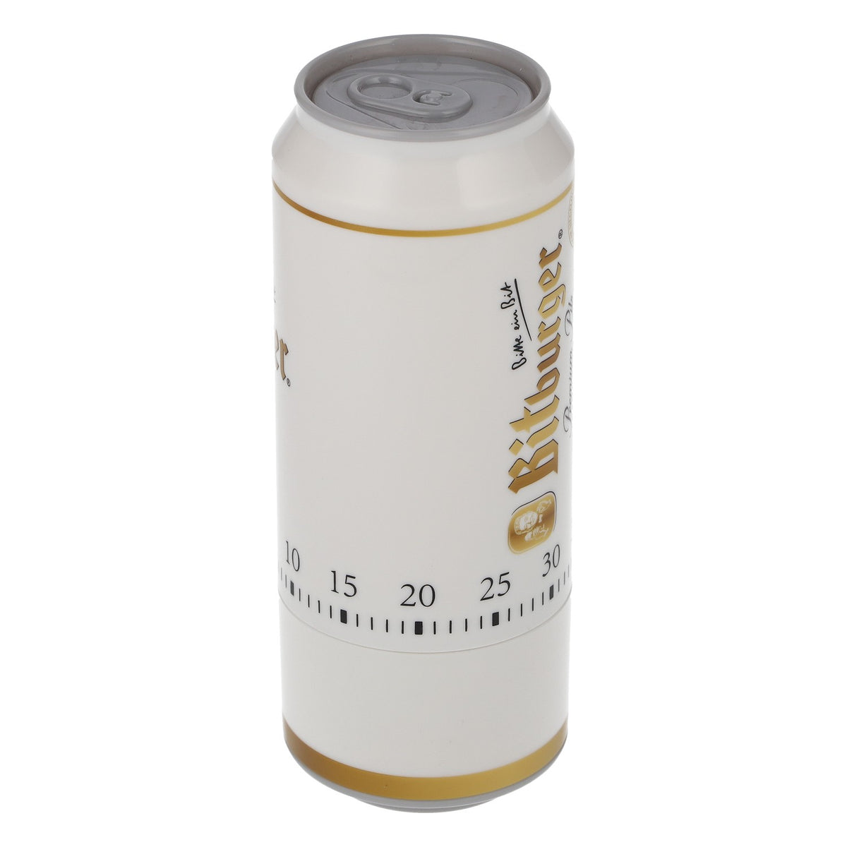Minuteur de cuisine Bitburger, minuteur à œufs, minuteur de courte durée, minuteur en canette de bière, design emblématique – Vue 4