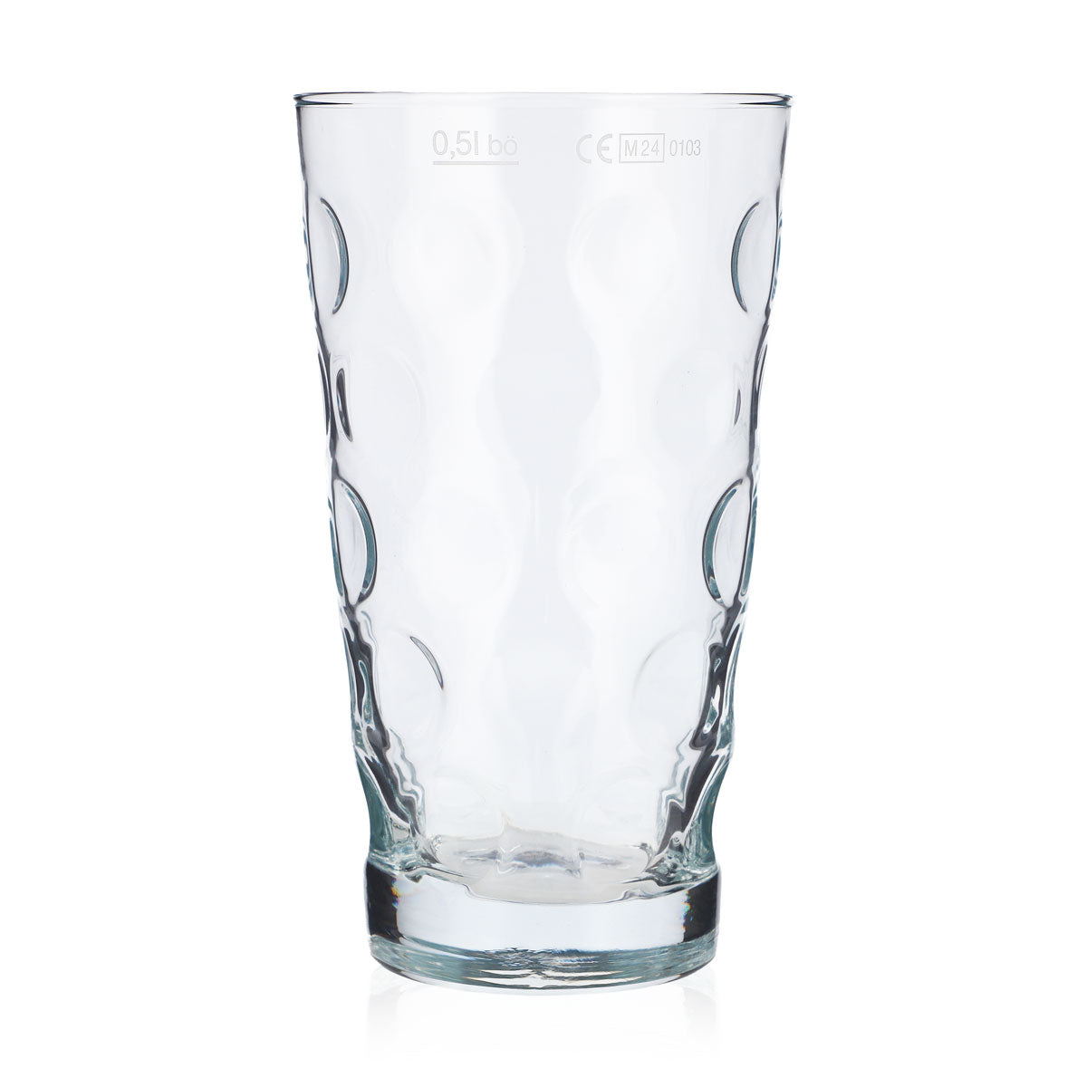 Verre à bière Böckling Dubbe, 0,5 l, à relief – Vue 2
