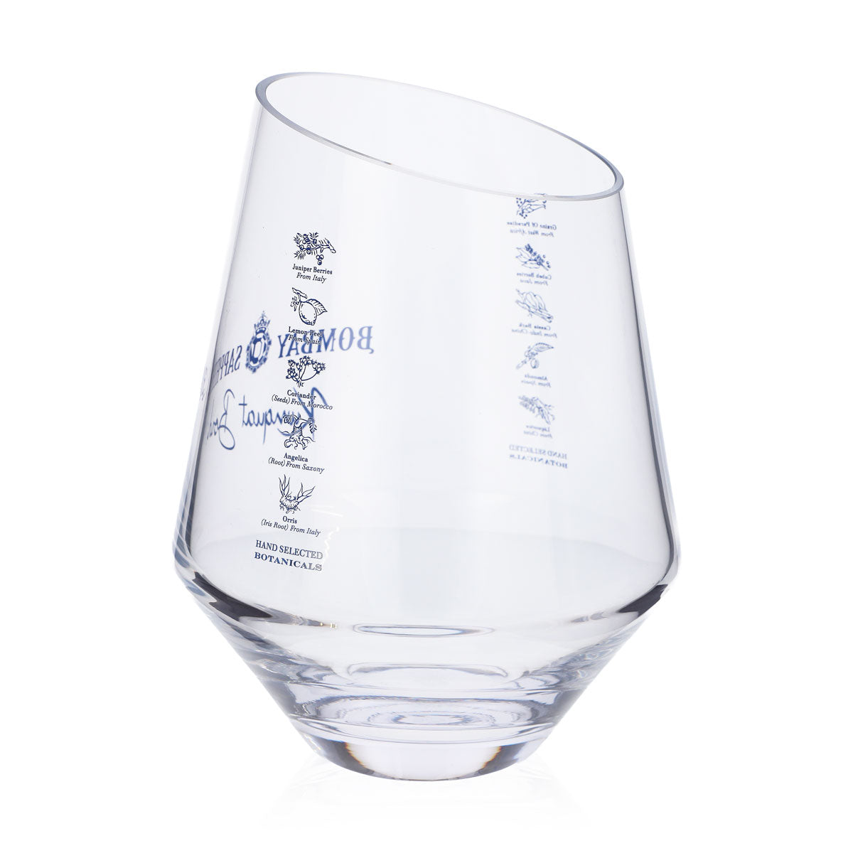 Refroidisseur de bouteille en verre véritable Bombay Sapphire Gin, bol en forme de kumquat Zwiesel, fait main, 3,6 l – Vue 4