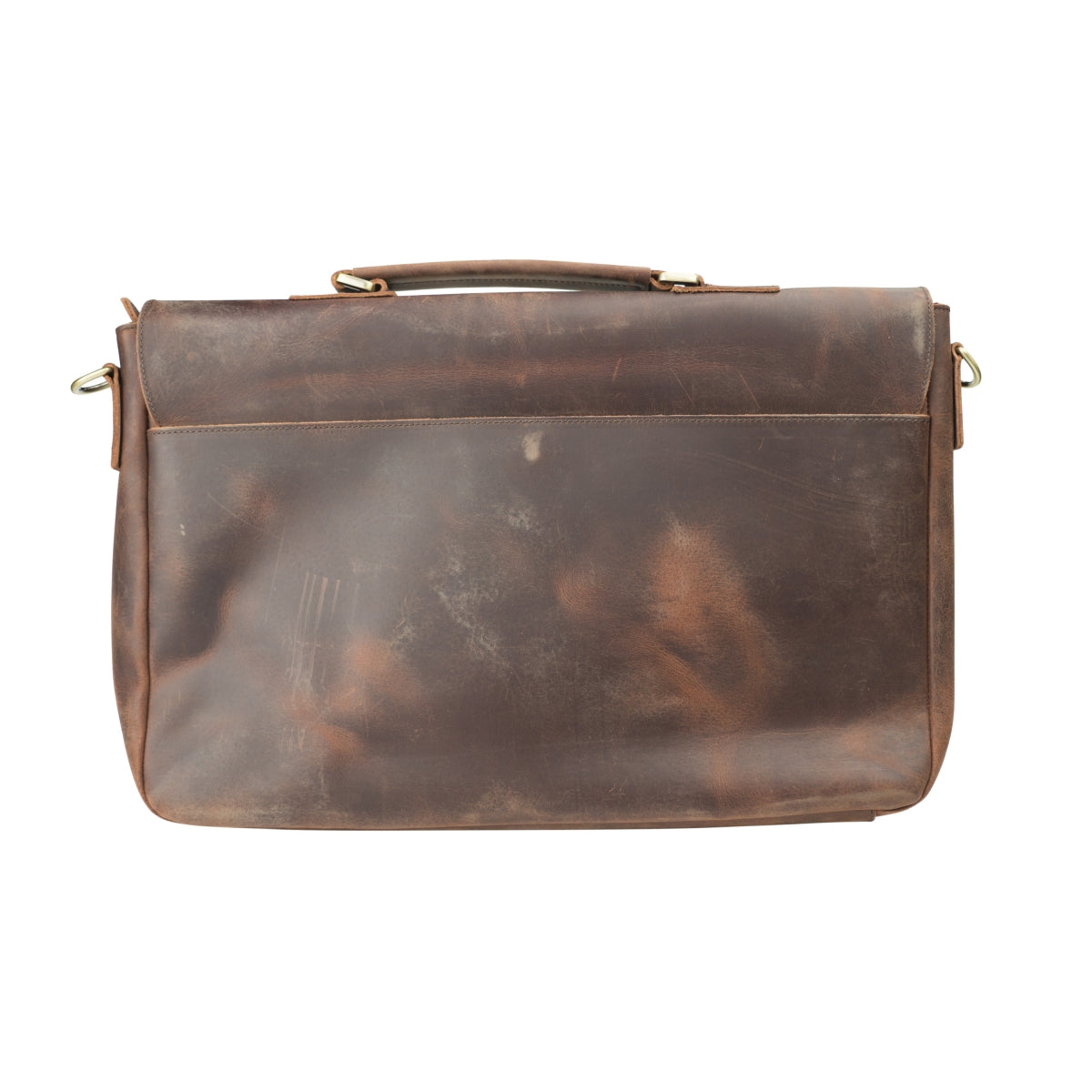 Botucal Rum Sac en cuir Sacoche Porte-documents Compartiment pour ordinateur portable Sac de voyage en cuir – Vue 2