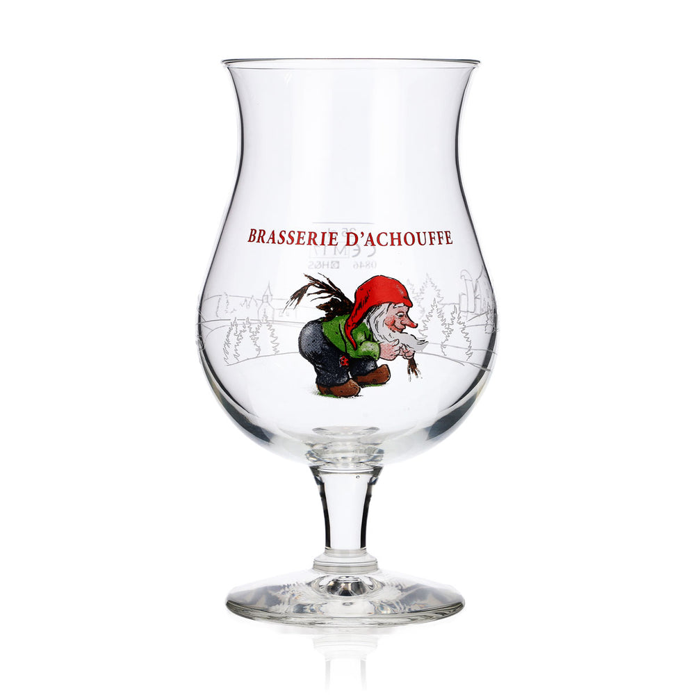 Brasserie D'Achouffe Verre 0,25 l Verres à bière artisanale Brasserie Belgique Nain Gnome
