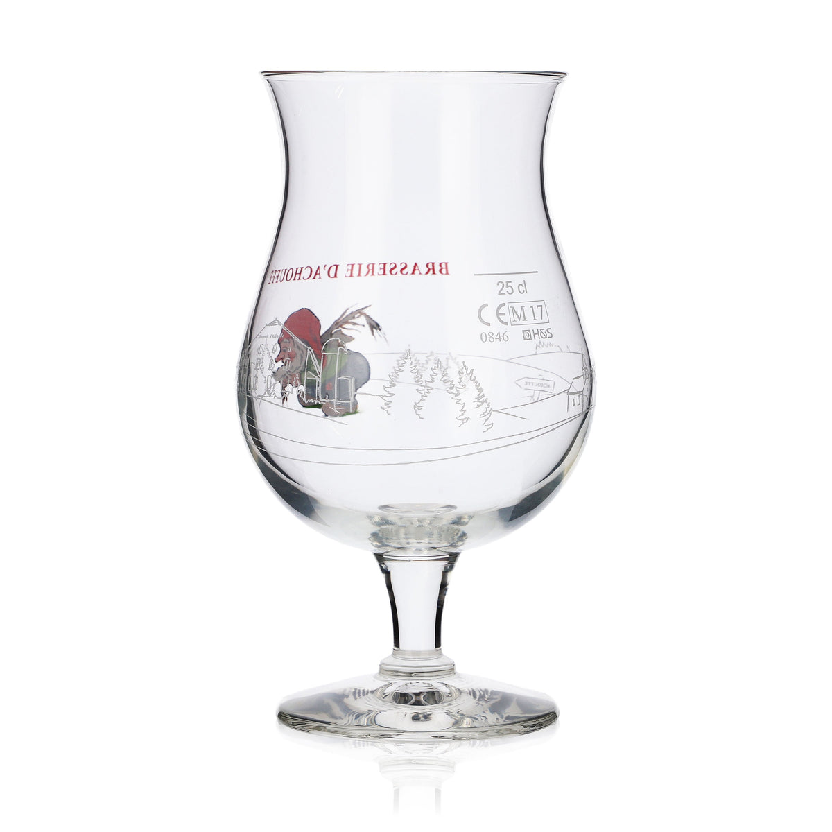 6 verres Brasserie D'Achouffe 0,25 l Verres à bière artisanale Brasserie Belgique Nain Gnome – Vue 5