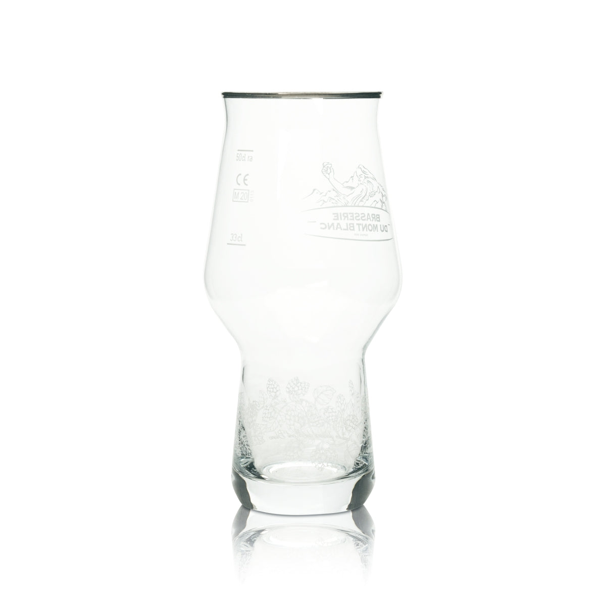 Verre à bière Brasserie Du Mont Blanc 0,5 l Craft Master One Verres Beer – Vue 2