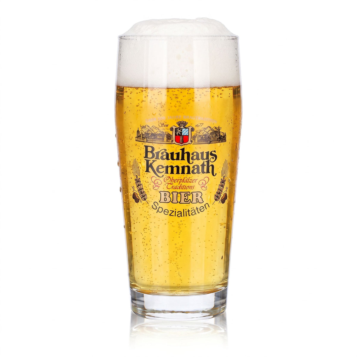 Verre à bière « Brauhaus Kemnath » 0,4 l - Spécialités de bière