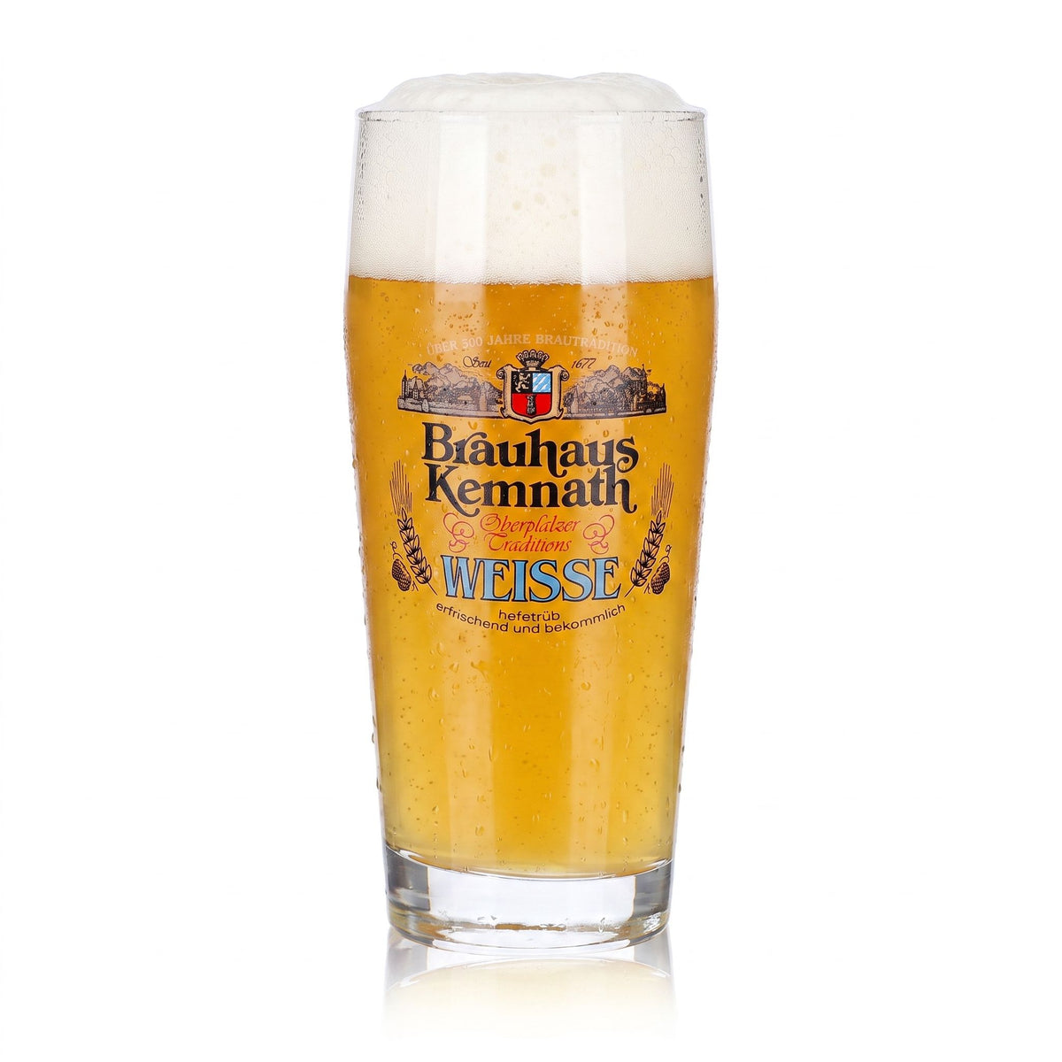 Verre à bière « Brauhaus Kemnath » 0,4 l, modèle « Weisse »