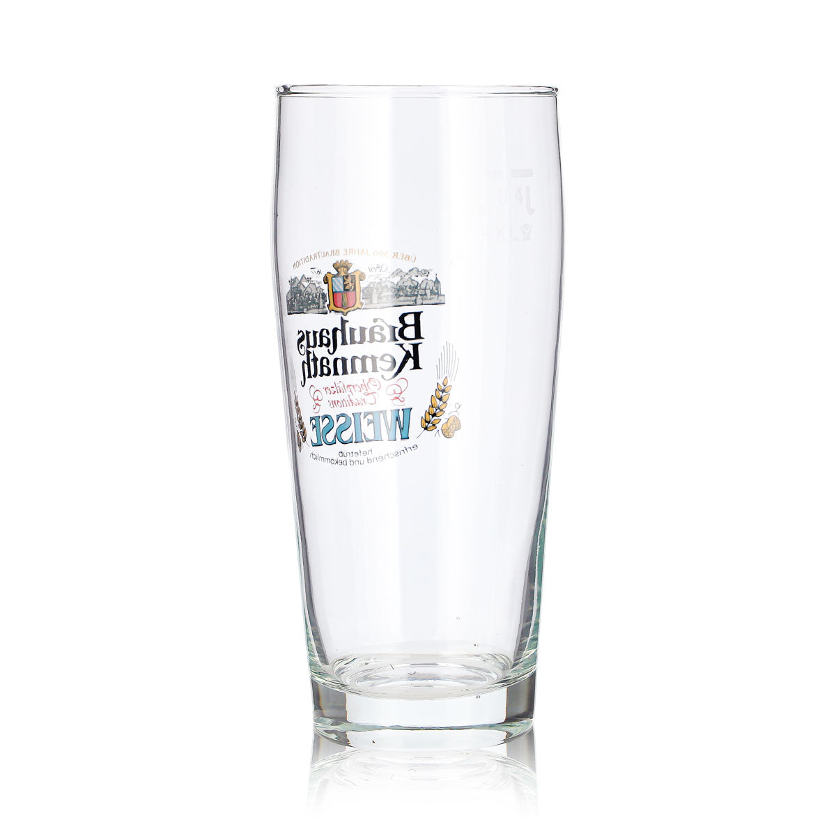 Verre à bière « Brauhaus Kemnath » 0,4 l, modèle « Weisse » – Vue 4