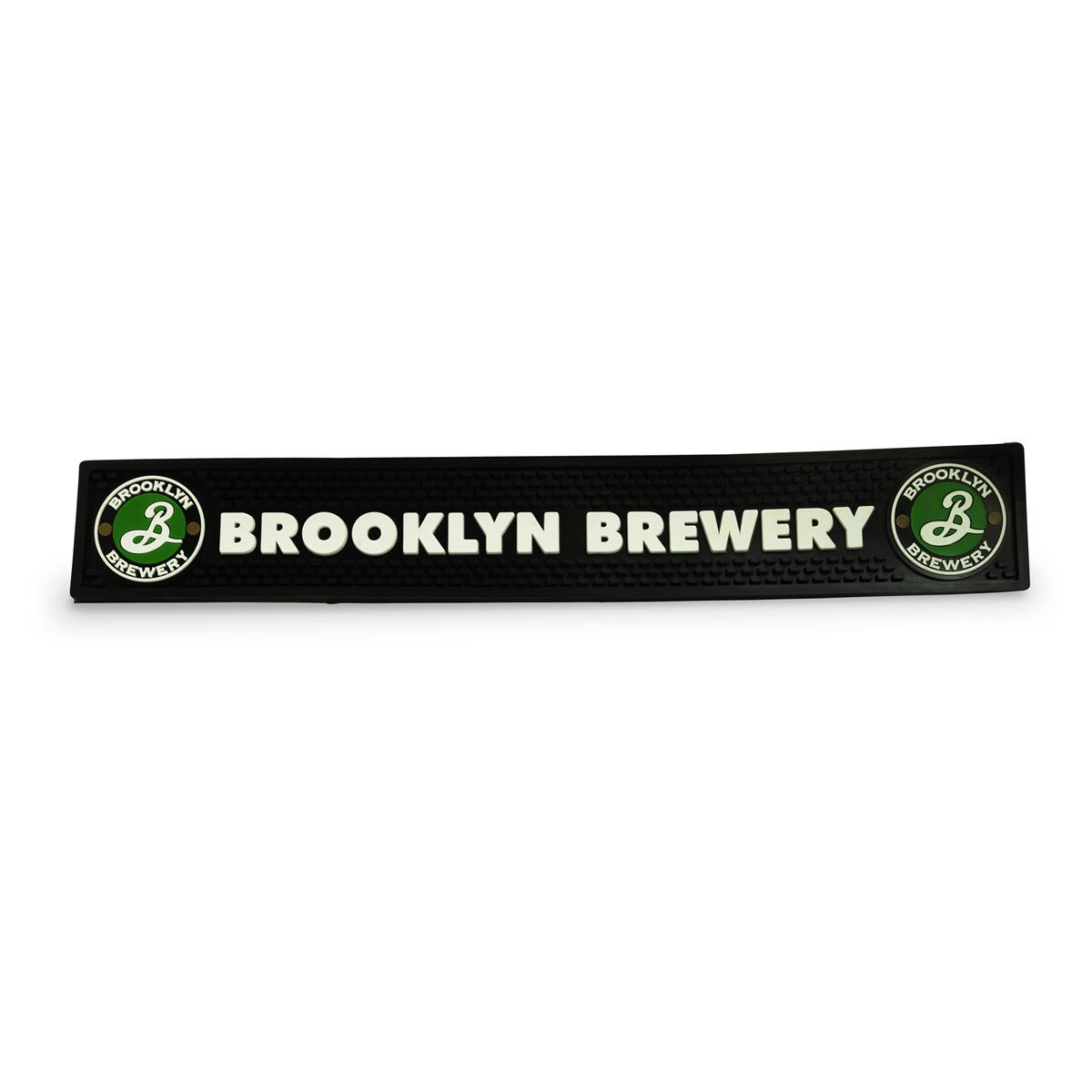 Brooklyn Brewery Sous-verre à bière Tapis égouttoir Accessoires de bar Noir Écriture dans le logo 60 x 9,5 cm