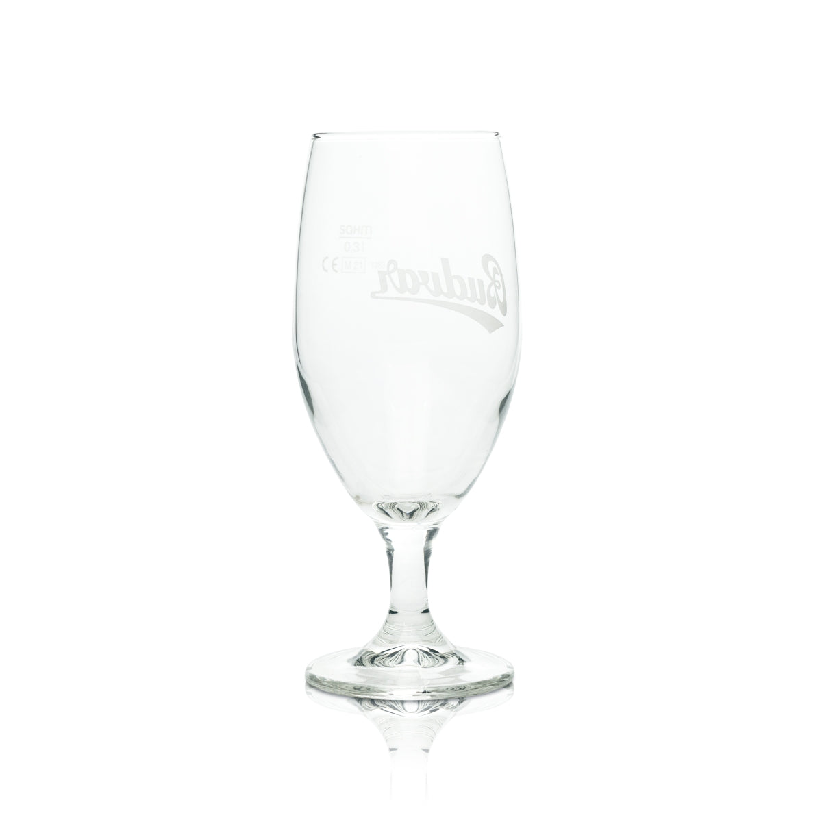 6 verres à bière Budweiser 0,3 l Pokal Budvar Vienna Sahm Tulpe Brasserie Verres à bière Bar – Vue 3
