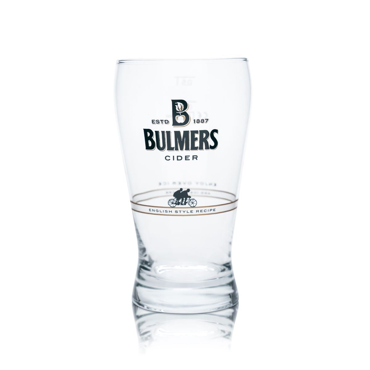 Verre à bière Bulmers Cider 0,5 l Verre à bière Willi Becher Irish Brewery Verres originaux