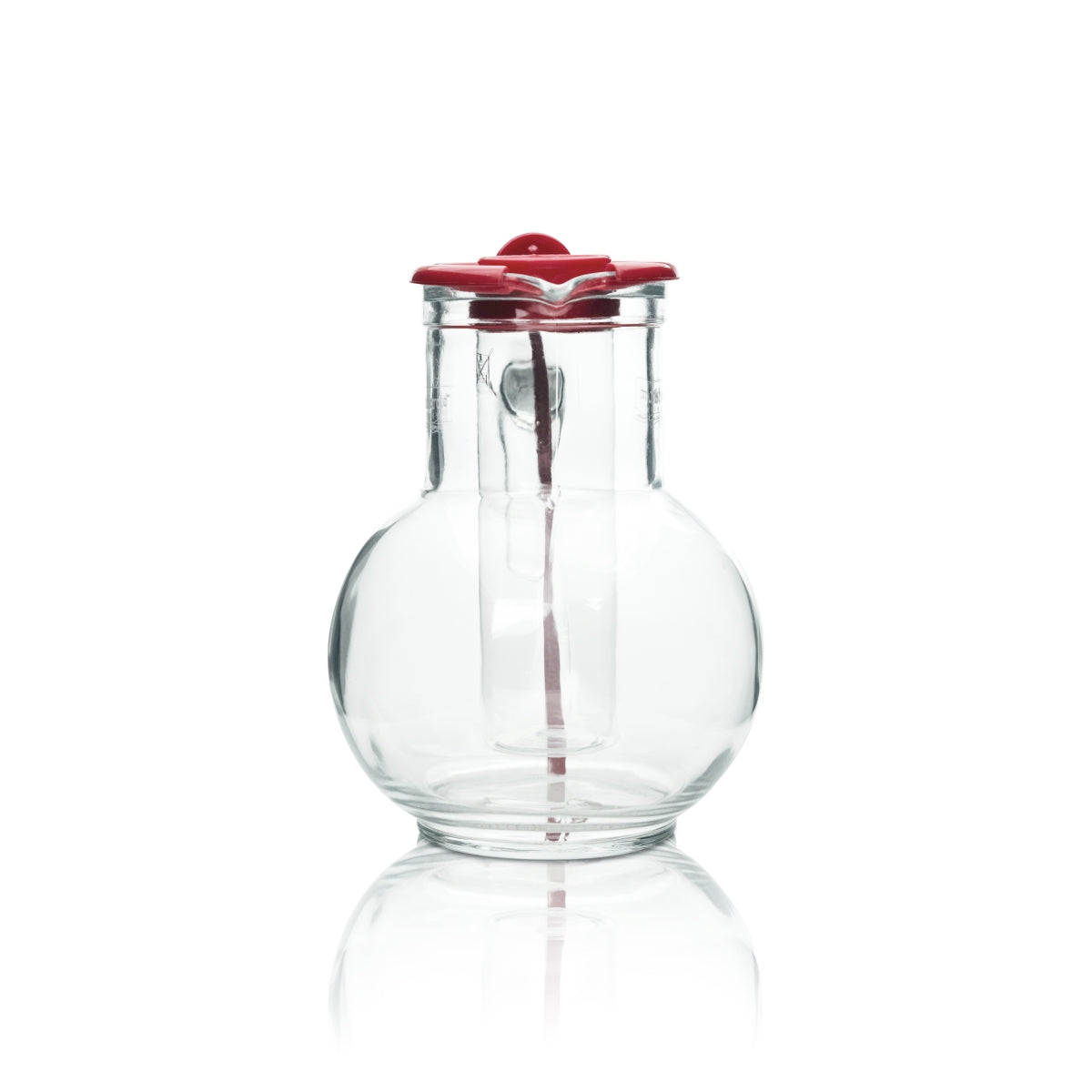 Burkhardt Carafe à jus 1,5 l avec bac à glaçons, agitateur, bec verseur et pichet – Vue 2