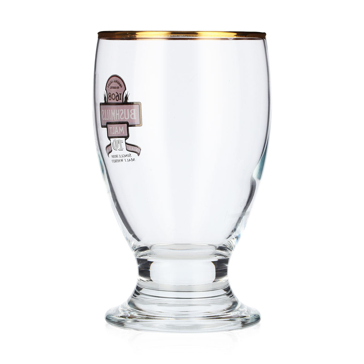 Verre à whisky Bushmills 2 cl Verres à whisky Logo rouge Bord doré – Vue 3