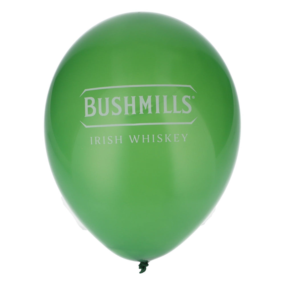 10x ballons Bushmills Whisky Décoration de fête Logo blanc