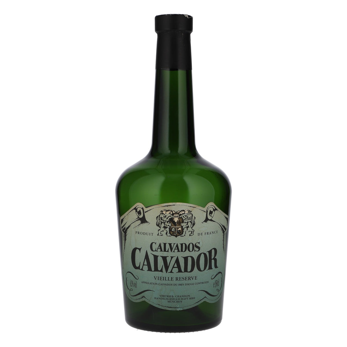 Bouteille décorative de calvados, bouteille de présentation, 150 cl