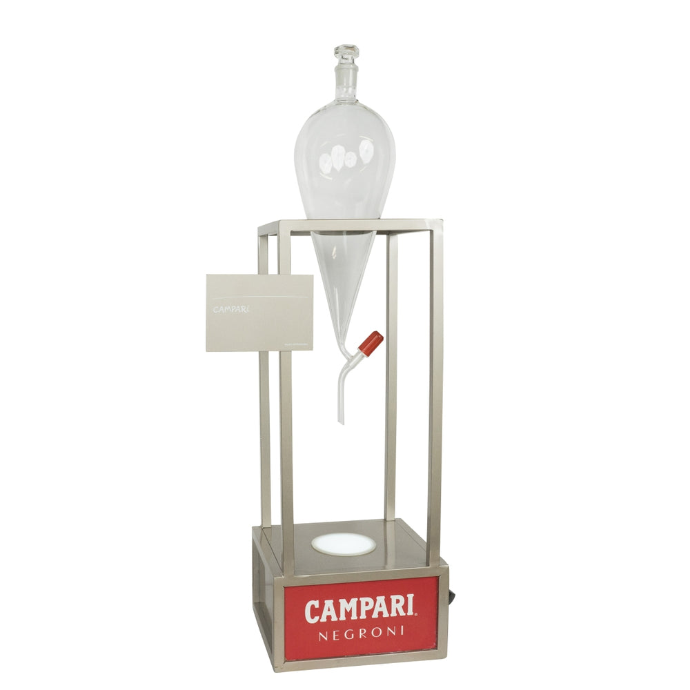 Campari Negroni Bulle Verseur LED Carafe Verre Verseur Glorifier Enseigne lumineuse