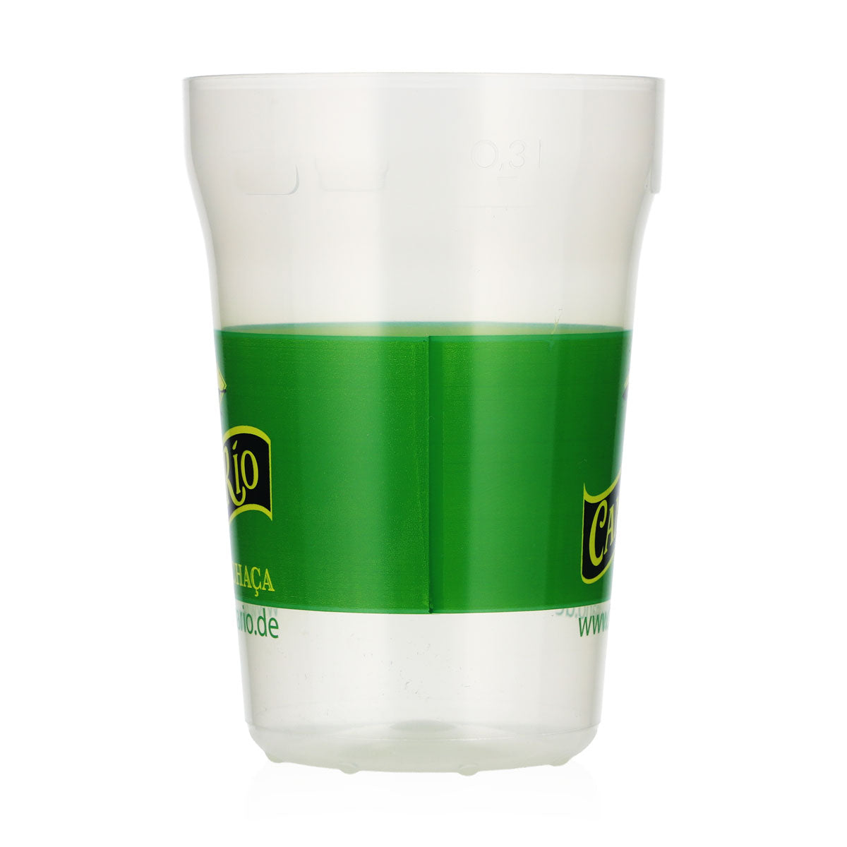 Verre à rhum Canario 0,3 l, en plastique, gobelet réutilisable « Brazil » – Vue 3