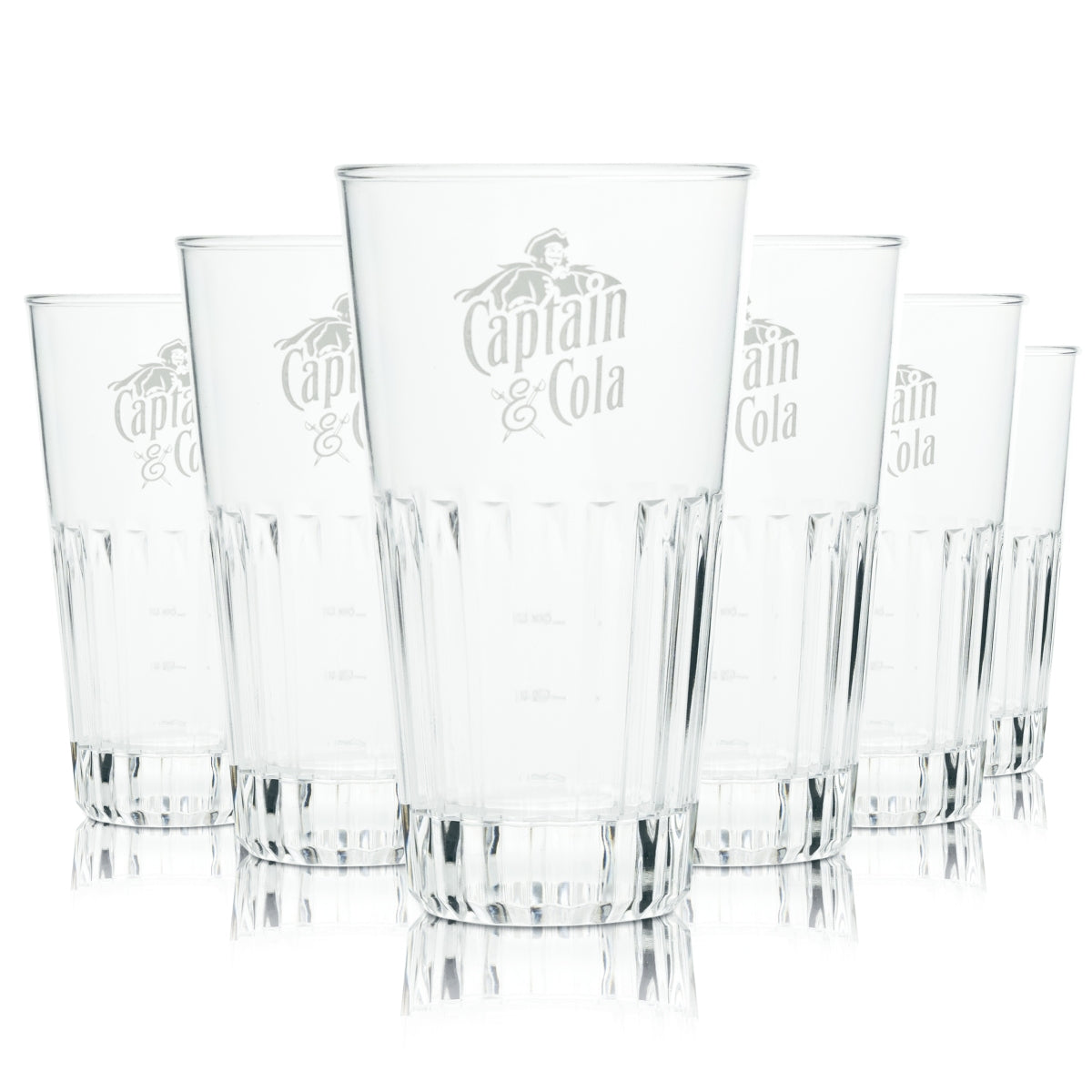 Ensemble Captain Morgan Bar Bundle Set II composé de 18 verres à long drink différents – Vue 2