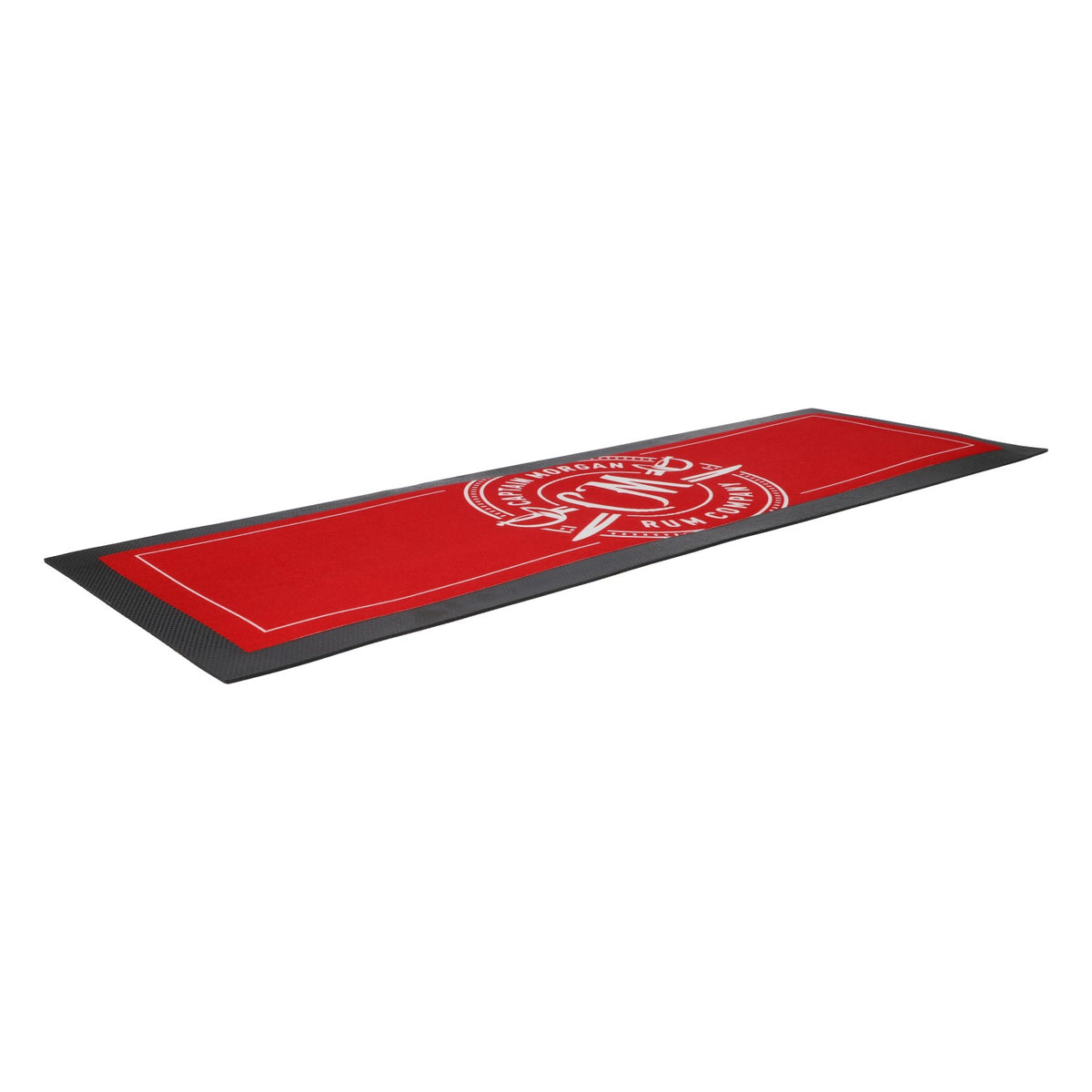 Tapis de bar Captain Morgan Rum Tapis égouttoir Accessoires de bar Noir/Rouge – Vue 3