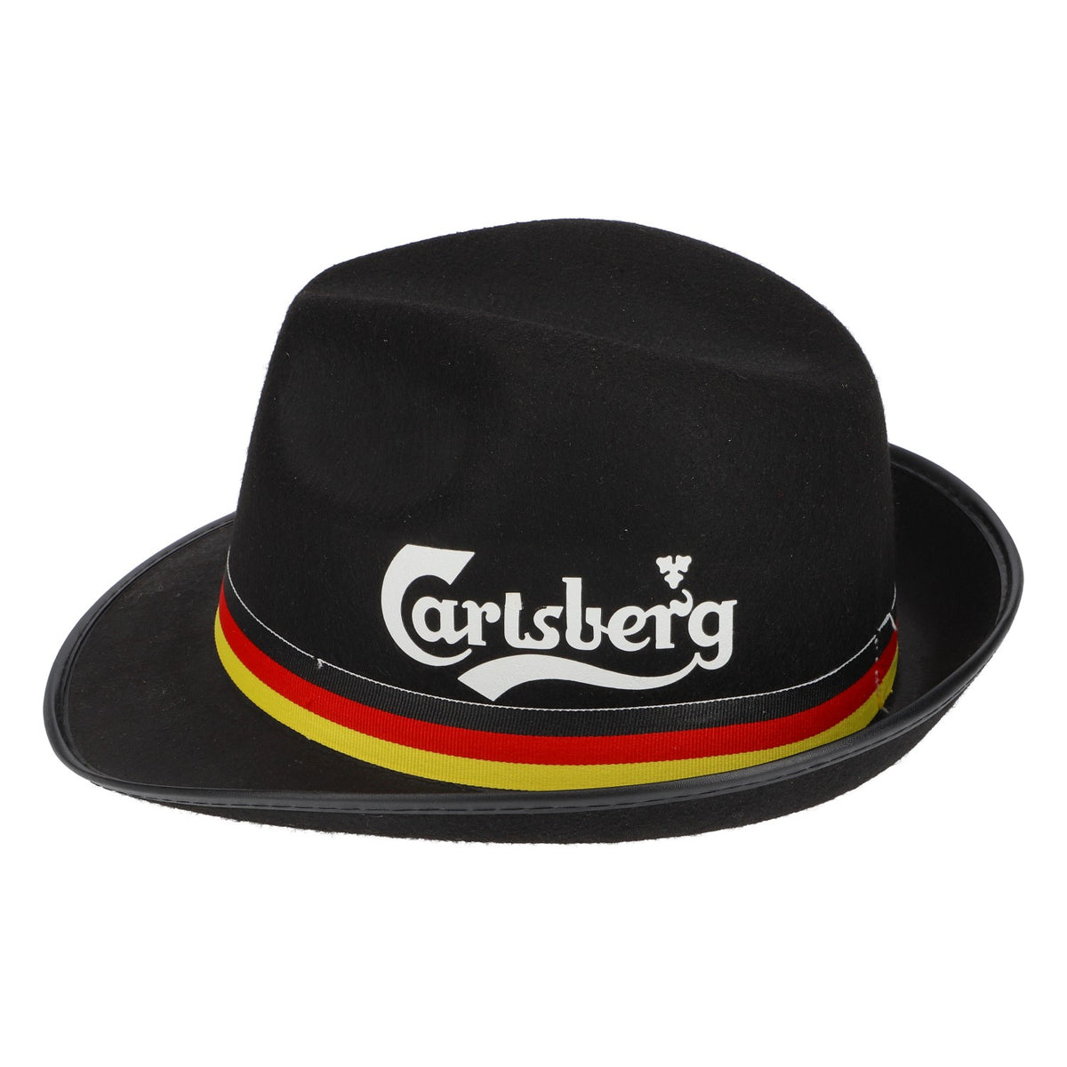 Chapeau Carlsberg Beer Panama Fan Hat Football Euro 2016 Allemagne noir – Vue 2