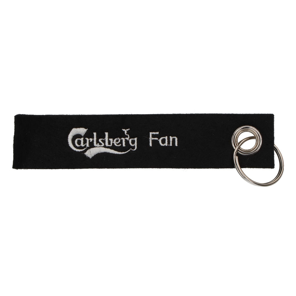 Porte-clés Carlsberg « Fan » noir