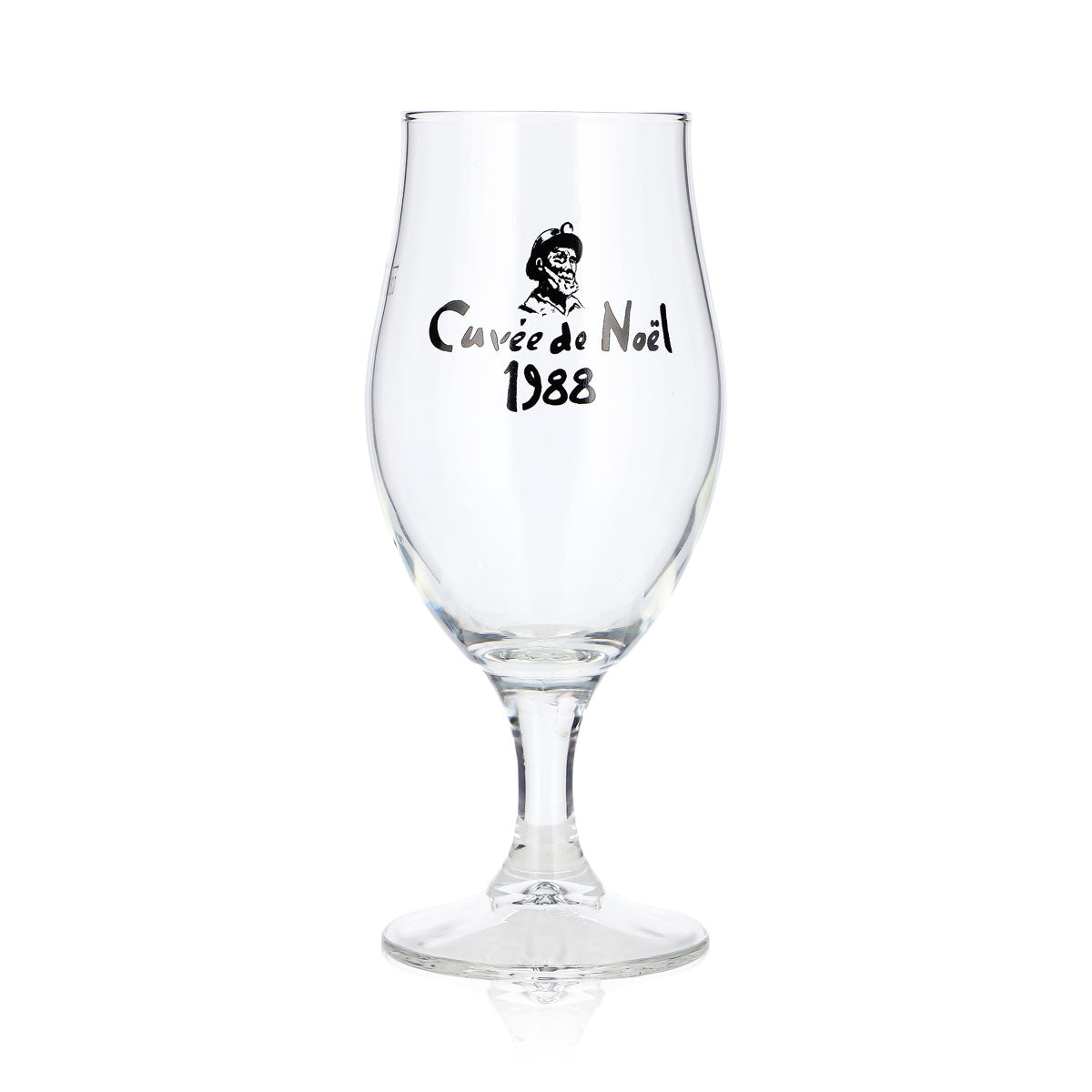 Verre à bière Castelain 0,25 l, modèle « Pokal », Cuvée Noël 1988