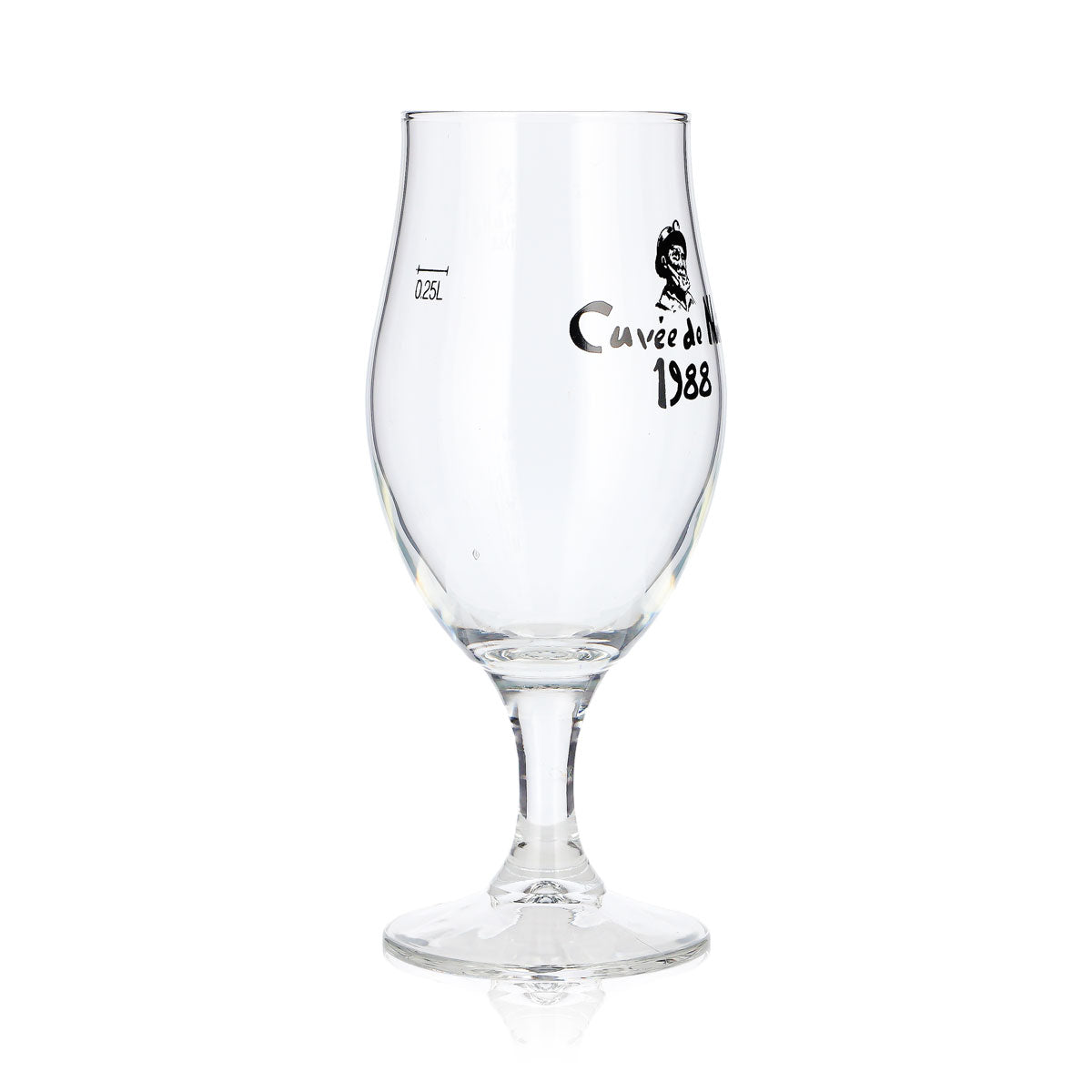 Verre à bière Castelain 0,25 l, modèle « Pokal », Cuvée Noël 1988 – Vue 2