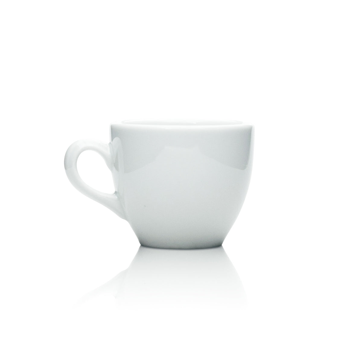 Chaqwa Tasse à café blanche 0,08 l Espresso Café Couvert Gastronomie Vaisselle Céramique Bar – Vue 2