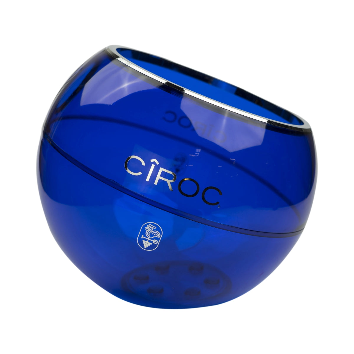 Ciroc Vodka Refroidisseur Bleu Glacière ronde Récipient à glaçons Bouteilles Décoration Bar Boule