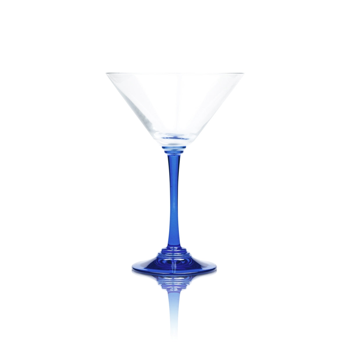 Verre à martini Citadelle Vodka pied bleu Verres à cocktail Long drink Gin Bar Relief – Vue 2