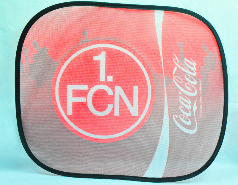 Pare-soleil Coca Cola pour vitre latérale « 1.FC Nürnberg »