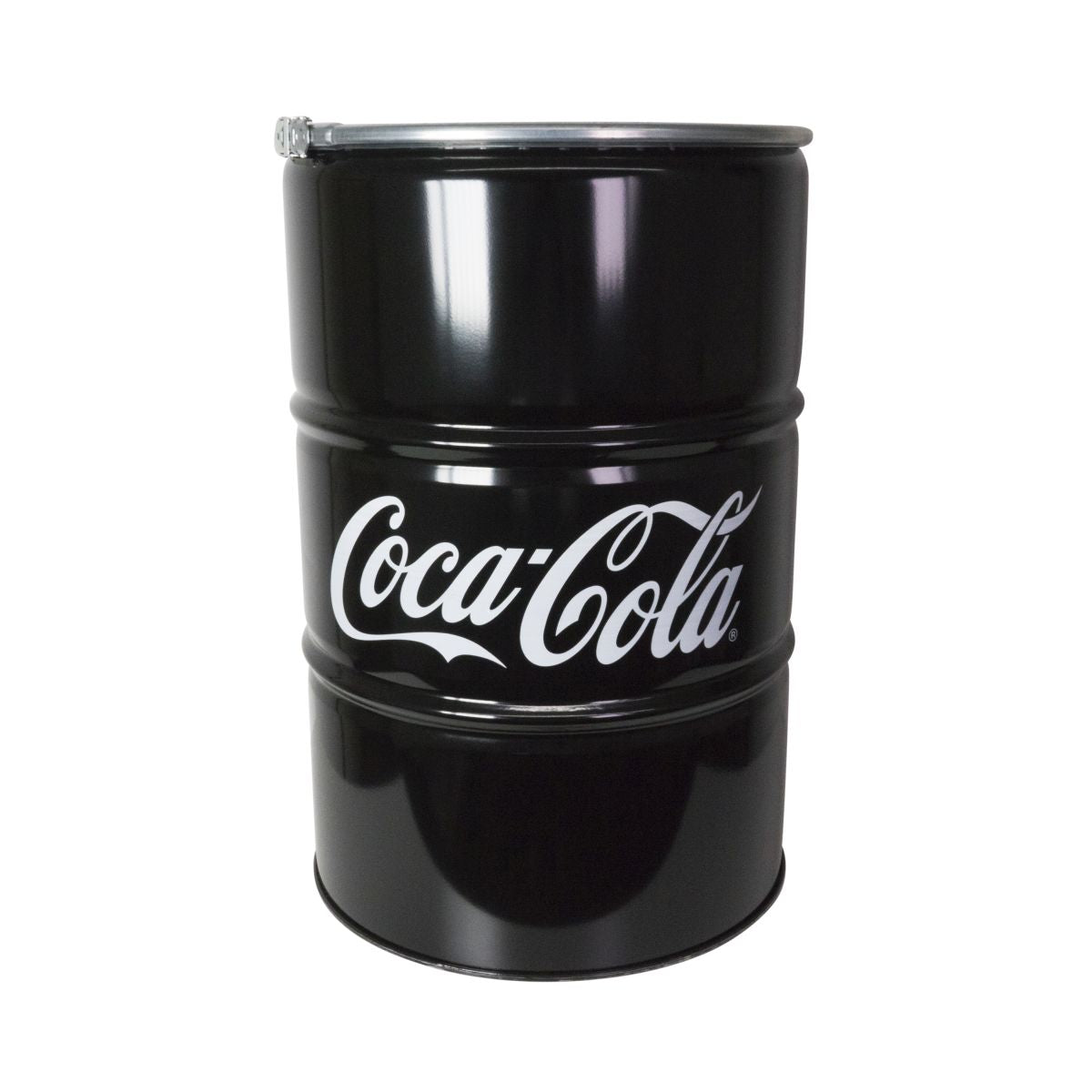 Coca Cola poubelle en tôle Table haute pour fumeurs Mobilier d'extérieur Salon Publicité – Vue 2