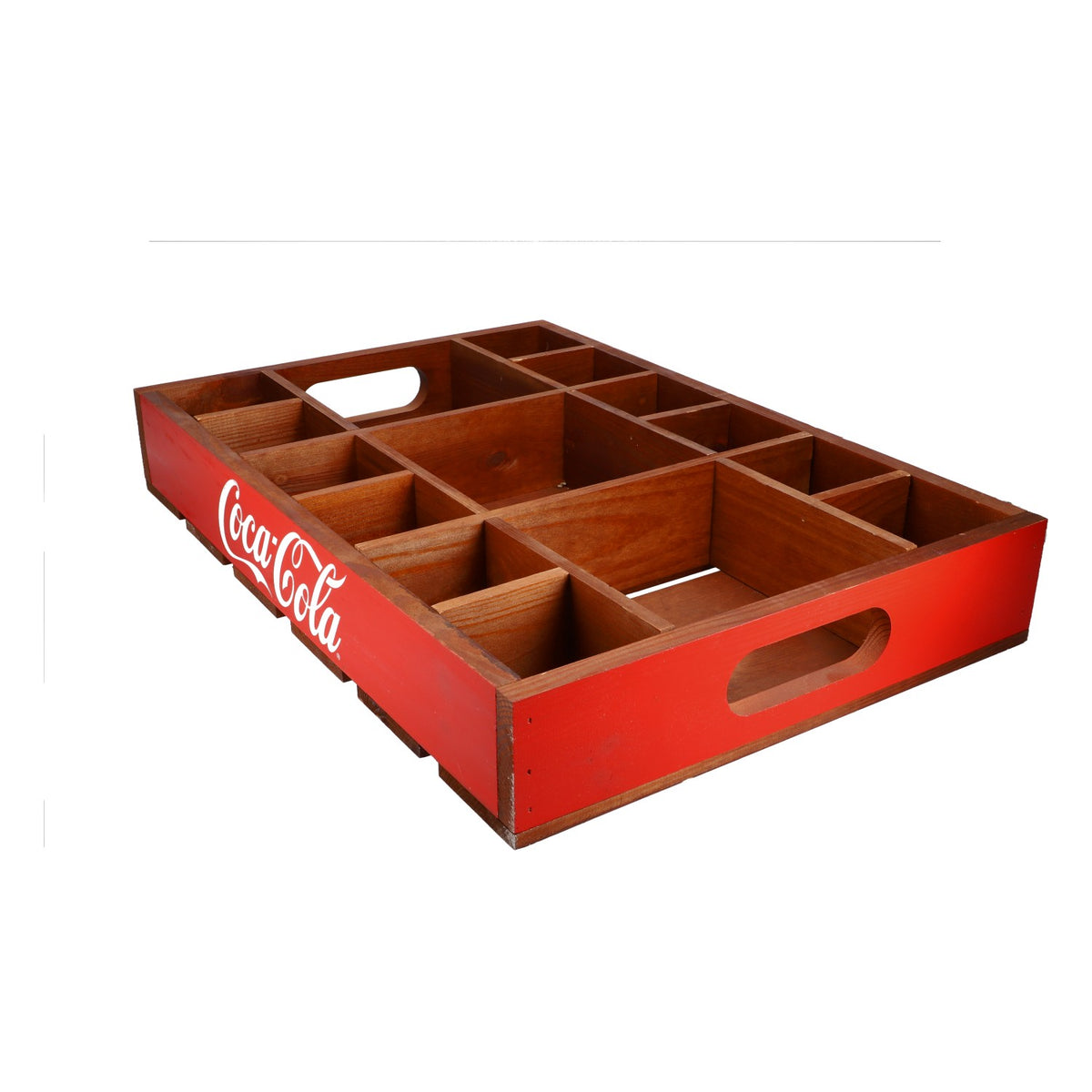 Plateau Coca Cola en bois véritable Plateau de service Terrasse Modèle vintage