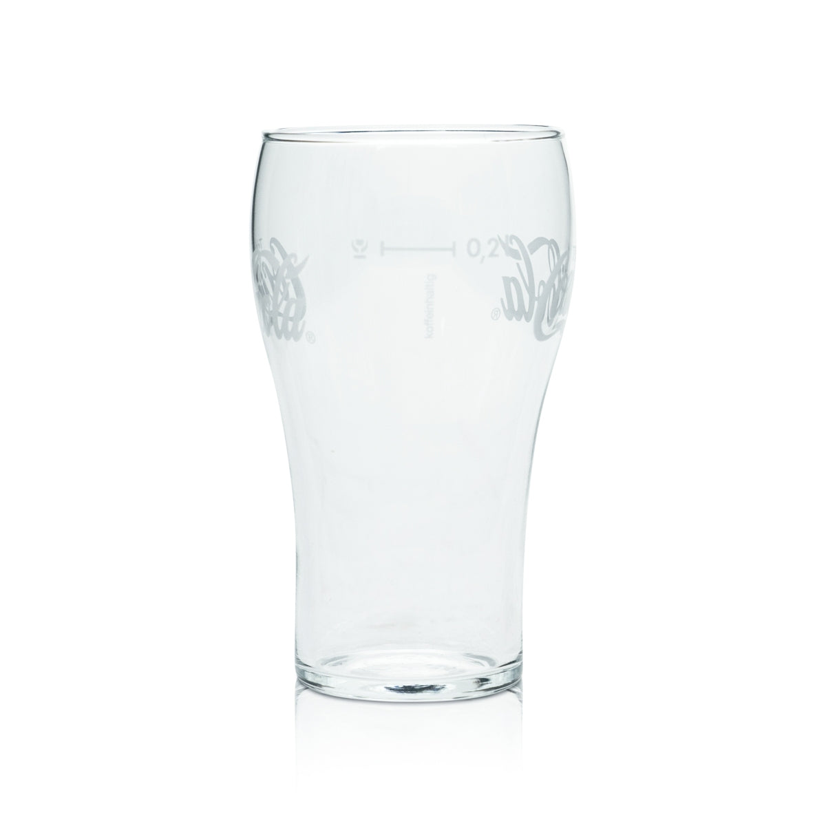 Verre Coca Cola 0,2 l « Decor » Verres design rétro Coke Boissons gazeuses Restauration – Vue 2