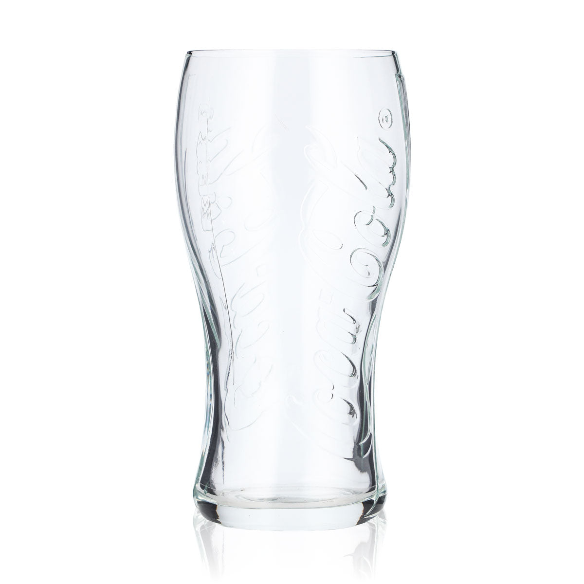 Verre Coca Cola 0,3 l Contour Curve Logo vertical en relief Verres à boissons