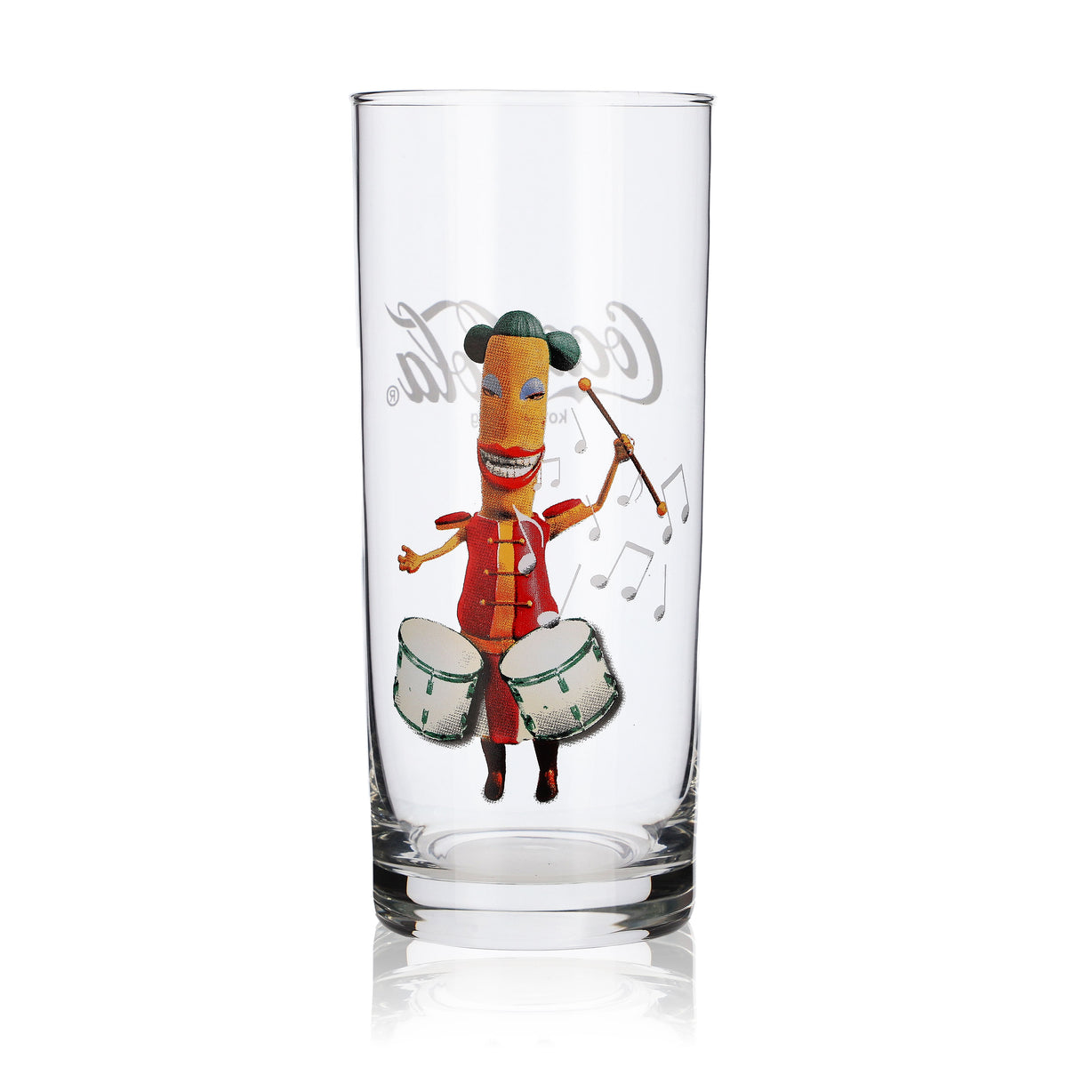 Verres à soda Coca Cola en verre 0,3 l Gobelet collector « Tambour »