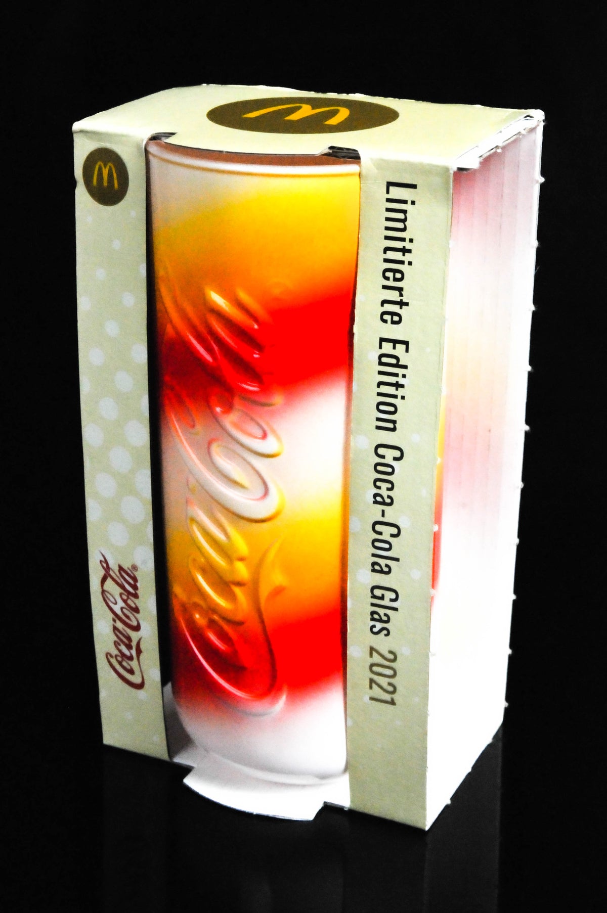 Verres Coca Cola Verre de collection 50 ans Mc Donalds Édition anniversaire 2021 – Vue 2