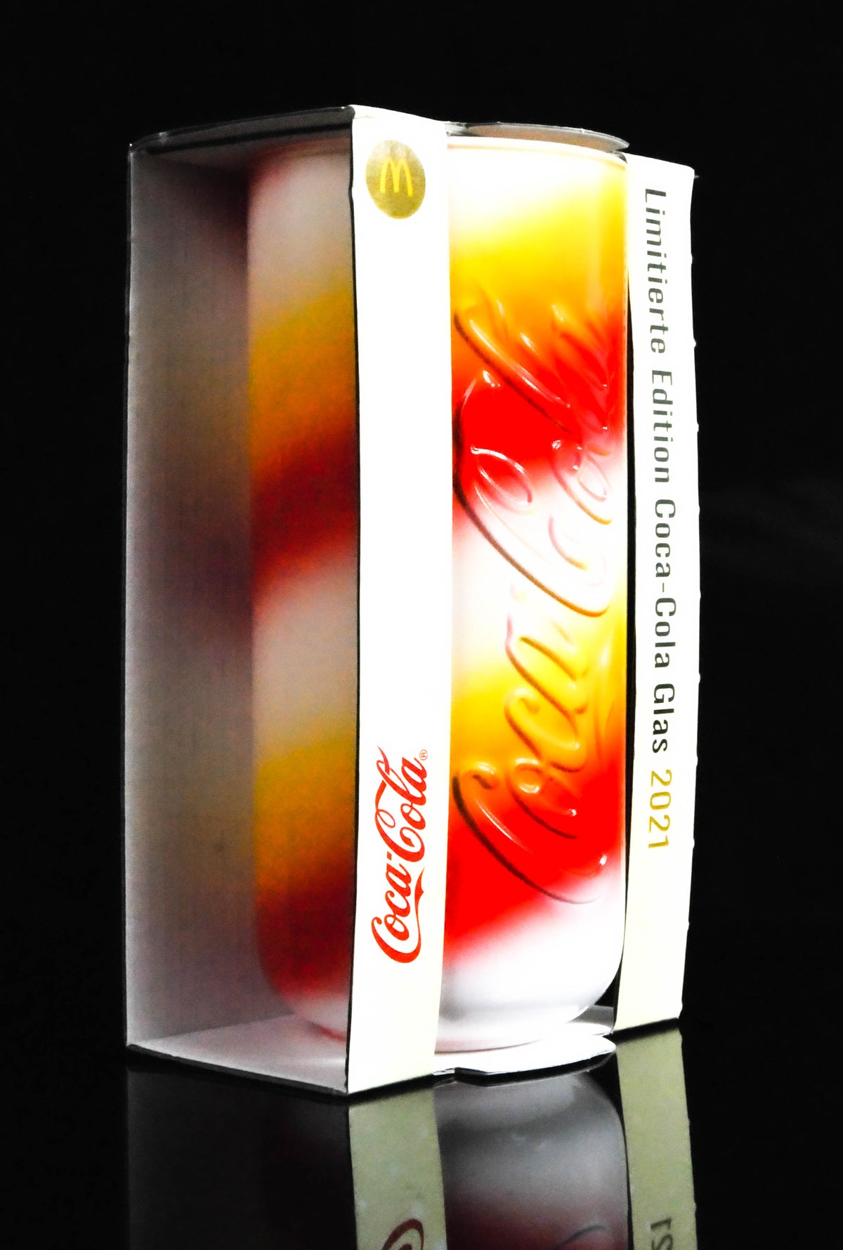 Verres Coca Cola Verre de collection 50 ans Mc Donalds Édition anniversaire 2021 – Vue 3