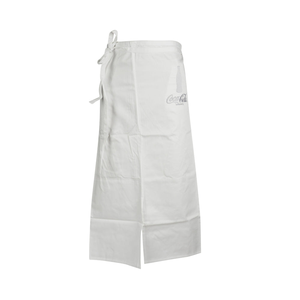 Tablier de serveur Coca Cola, ceinture longue, poches latérales, service gastronomique et bistrot