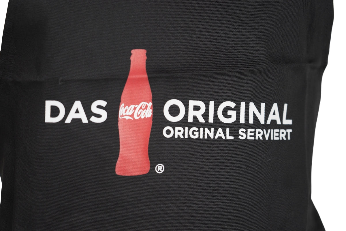 Tablier de serveur Coca Cola à bavette longue et poches latérales pour restaurant, bar, café – Vue 3