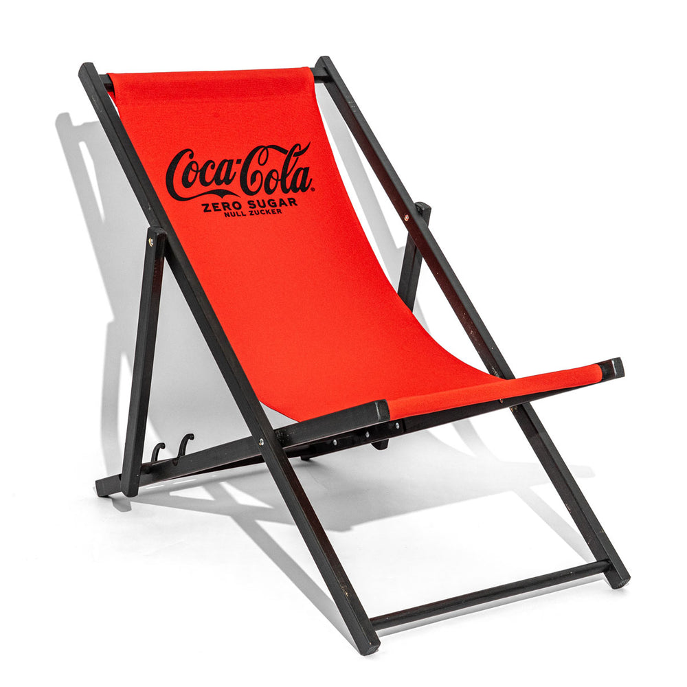 Chaise longue Coca Cola Meubles de salon Chaise pliante Bar de plage Siège d'extérieur