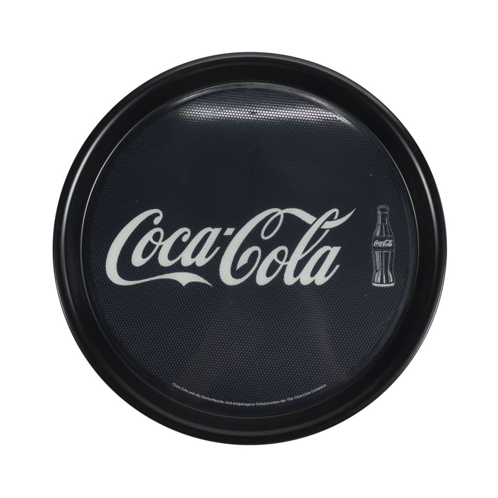 Plateau de service Coca Cola Ø37cm Boissons Repas Service Anti-dérapant