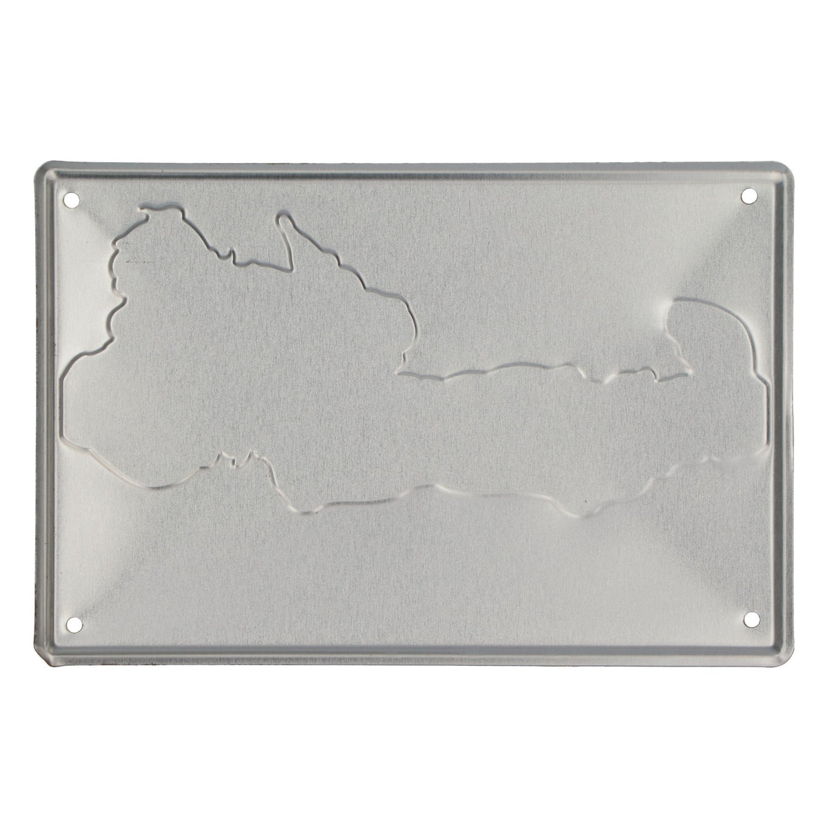 Plaque en tôle Coca-Cola « Père Noël allongé », 15 x 10 cm – Vue 2