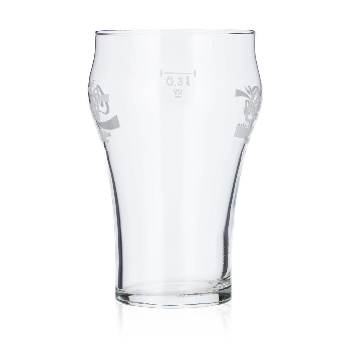 Verre à soda Coca Cola Verres à cola Verre à pied Design rétro « Coke » – Vue 4