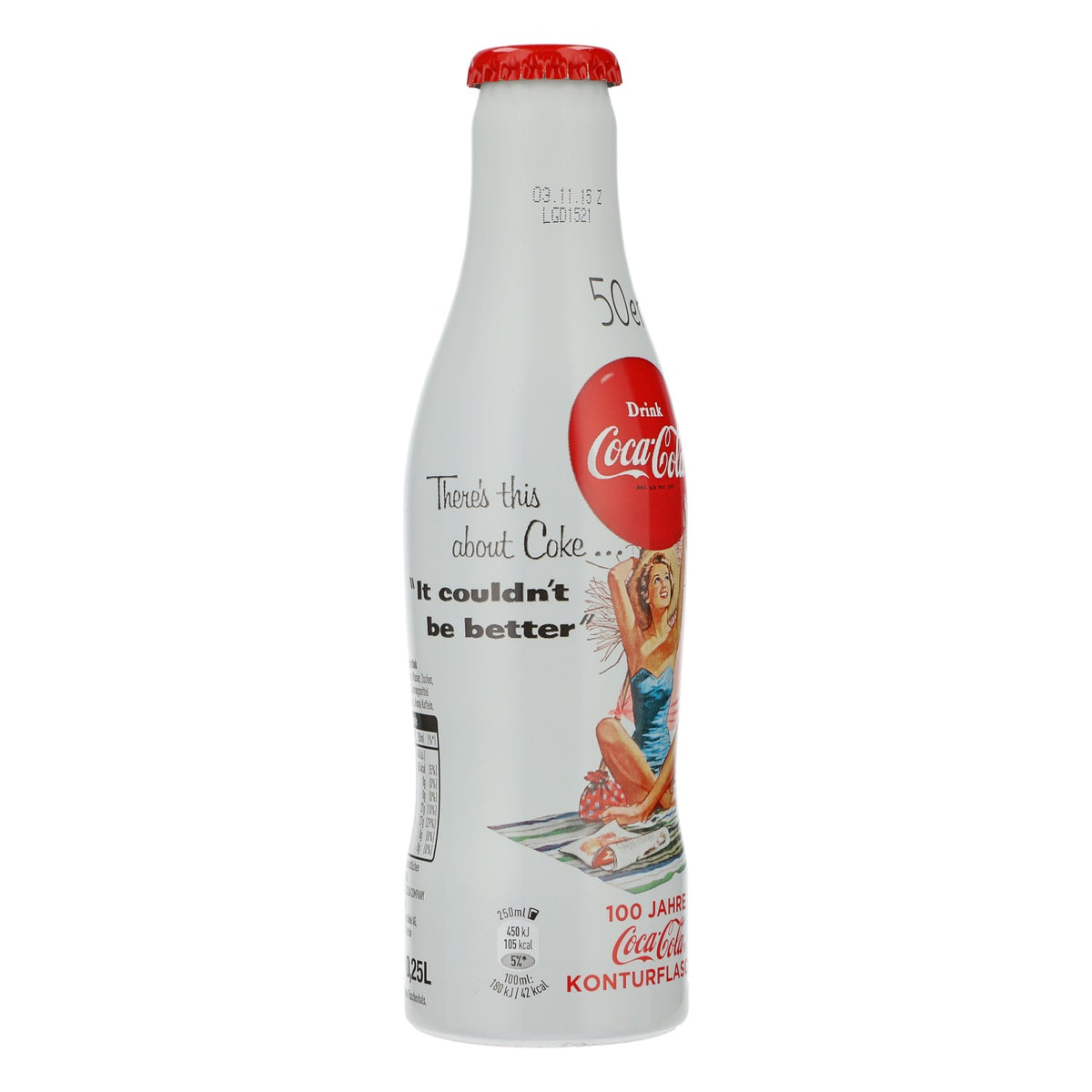 Bouteille Coca Cola Softdrink Show, édition collector des années 50, bouteille décorative centenaire – Vue 2